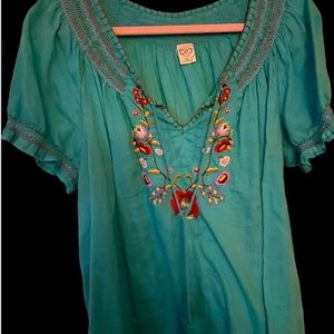 Spanish style blouse size XL 1X